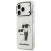 Dėklas Karl Lagerfeld IML NFT Glitter Karl&Choupette iPhone 18 Pro Max / 17 Pro Max permatomas