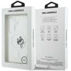 Karl Lagerfeld IML Choupette Peekaboo Logo Magnetic dėklas skirtas Apple iPhone Samsung Galaxy S26 skaidrus