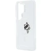 Karl Lagerfeld IML Choupette Peekaboo Logo Magnetic dėklas skirtas Apple iPhone Samsung Galaxy S26 Ultra skaidrus