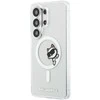 Karl Lagerfeld IML Choupette Peekaboo Logo Magnetic dėklas skirtas Apple iPhone Samsung Galaxy S26 Ultra skaidrus