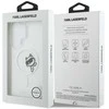 Karl Lagerfeld IML Choupette Peekaboo Logo Magnetic dėklas skirtas Apple iPhone Samsung Galaxy S26 Ultra skaidrus