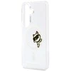 Karl Lagerfeld IML Choupette Peekaboo Logo Magnetic dėklas skirtas Apple iPhone Samsung Galaxy S26 skaidrus
