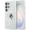 Karl Lagerfeld IML Choupette Peekaboo Logo Magnetic dėklas skirtas Apple iPhone Samsung Galaxy S26 Ultra skaidrus