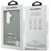 Karl Lagerfeld IML K&CH Peekaboo Logo Magnetic dėklas skirtas Apple iPhone Samsung Galaxy S26 juodos spalvos