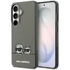 Karl Lagerfeld IML K&CH Peekaboo Logo Magnetic dėklas skirtas Apple iPhone Samsung Galaxy S26 juodos spalvos