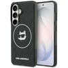 Karl Lagerfeld IML kartotinis „Choupette MagSafe“ dėklas, skirtas „Samsung Galaxy S26“, juodas