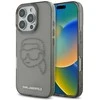 Karl Lagerfeld dėklas skirtas Apple iPhone 16 Pro KLHCP16LHKHDCELK (IML Rhinestones S K Head) juodos spalvos