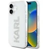Karl Lagerfeld IML Rhinestones Logo iPhone 16 dėklas – skaidrus