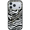 Dėklas Karl Lagerfeld IML Signature Zebra Glitter MagSafe Case for iPhone 17 Pro Max / 18 Pro Max - Gold