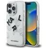 Dėklas Karl Lagerfeld IML Sketched Graphic skirtas Apple iPhone 16 Pro Max skaidrus