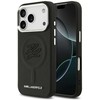 Karl Lagerfeld Initial & Metal Logo MagSafe - dėklas skirtas Apple iPhone 17 Pro juodas