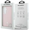 Karl Lagerfeld K metalinis logotipas „MagSafe“ dėklas, skirtas „Samsung Galaxy S26“, rožinis