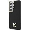 Karl Lagerfeld K metalinis logotipo „MagSafe“ dėklas, skirtas „Samsung Galaxy S26 Ultra“, juodas