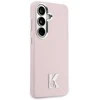Karl Lagerfeld K metalinis logotipas „MagSafe“ dėklas, skirtas „Samsung Galaxy S26“, rožinis