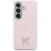 Karl Lagerfeld K metalinis logotipas „MagSafe“ dėklas, skirtas „Samsung Galaxy S26“, rožinis