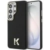 Karl Lagerfeld K metalinis logotipo „MagSafe“ dėklas, skirtas „Samsung Galaxy S26 Ultra“, juodas