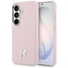 Karl Lagerfeld K metalinis logotipas „MagSafe“ dėklas, skirtas „Samsung Galaxy S26“, rožinis