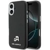 „Karl Lagerfeld Karl &amp; Choupette Head Pins Saffiano MagSafe“ dėklas, skirtas „iPhone 17“ - Juodas