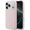 Dėklas Karl Lagerfeld case for IPHONE 17 Pro Max compatible with MagSafe KLHMP17X5PGFKHGP (PU FW W/ KHead Logo) pink