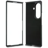 Karl Lagerfeld PU Karl and Choupette Heads Magnetic dėklas Samsung Galaxy Z Fold 8 Ultra juodos spalvos