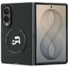 Karl Lagerfeld PU Karl and Choupette Heads Magnetic dėklas Samsung Galaxy Z Fold 8 juodos spalvos