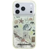 Dėklas Karl Lagerfeld Liquid Glitter Beach & Sand Case for iPhone 17 Pro / 18 Pro - rusvai gelsvas