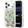 Dėklas Karl Lagerfeld Liquid Glitter Beach & Sand Case for iPhone 17 Pro / 18 Pro - rusvai gelsvas