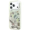 Dėklas Karl Lagerfeld Liquid Glitter Beach & Sand Case for iPhone 17 Pro / 18 Pro - rusvai gelsvas