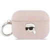 Dėklas Karl Lagerfeld Monogram Karl Head Case for AirPods Pro 3 - Rožinė