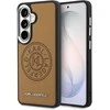 Karl Lagerfeld perforuotas KL MagSafe dėklas, skirtas „Samsung Galaxy S26+“, rudas