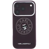 Dėklas Karl Lagerfeld Point Choupette Sketch MagSafe case for iPhone 18 Pro / 17 Pro burgundy