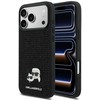 Dėklas Karl Lagerfeld case for IPHONE 17 Pro Max KLHCP17X6PRKCLK (Rhinestone W/ K&C PIN) juodas