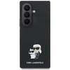 Karl Lagerfeld PU Saffiano Karl and Choupette dėklas Samsung Galaxy Z Fold 8 Ultra juodos spalvos