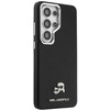 Dėklas Karl Lagerfeld Saffiano KC Metal Logo MagSafe do Samsung Galaxy S26 Ultra juoda