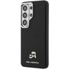 Dėklas Karl Lagerfeld Saffiano KC Metal Logo MagSafe do Samsung Galaxy S26 Ultra juoda