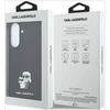 Dėklas Karl Lagerfeld futerał do SAMSUNG A37 KLHCSA37PSAKCMPK (Saffiano W/ K&C Metal Logo) juoda