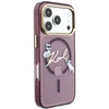 Dėklas Karl Lagerfeld Script Logo MagSafe do iPhone 18 Pro Max / 17 Pro Max bordo spalvos