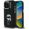„Karl Lagerfeld“ silikoninis „Karl Sketch MagSafe“ dėklas, skirtas „iPhone 16 Pro“ – Juodas