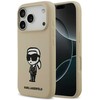 „Karl Lagerfeld“ silikoninis „Karl Sketch & Logo MagSafe“ dėklas, skirtas „iPhone 17 Pro“ – rudas