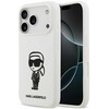 „Karl Lagerfeld“ silikoninis „Karl Sketch & Logo MagSafe“ dėklas, skirtas „iPhone 17 Pro“ – Baltas