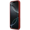 Dėklas Karl Lagerfeld Silicone Karl&Choupette Ring MagSafe do iPhone 18 Pro Max / iPhone 17 Pro Max raudona