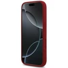 Dėklas Karl Lagerfeld Silicone Karl&Choupette Ring MagSafe do iPhone 18 Pro / 17 Pro raudona