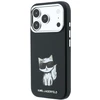 Dėklas Karl Lagerfeld Smooth Choupette Sketch MagSafe Case for iPhone 18 Pro / 17 Pro / 18 Pro - Juodas