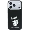 Dėklas Karl Lagerfeld Smooth Choupette Sketch MagSafe Case for iPhone 18 Pro / 17 Pro / 18 Pro - Juodas