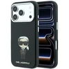 Dėklas Karl Lagerfeld case for IPHONE 18 Pro Max/ 17 Pro Max compatible with MagSafe (Smooth Ikonik Sketch) juodas