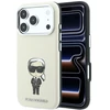 Dėklas Karl Lagerfeld Smooth Ikonik Sketch MagSafe Case for iPhone 18 Pro / 17 Pro - rusvai gelsvas