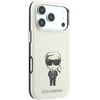 Dėklas Karl Lagerfeld Smooth Ikonik Sketch MagSafe Case for iPhone 18 Pro / 17 Pro - rusvai gelsvas