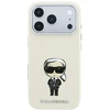 Dėklas Karl Lagerfeld Smooth Ikonik Sketch MagSafe Case for iPhone 18 Pro / 17 Pro - rusvai gelsvas