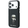 Dėklas Karl Lagerfeld Smooth Ikonik Sketch MagSafe Case for iPhone 18 Pro / 17 Pro - Juodas