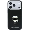 Dėklas Karl Lagerfeld Smooth Ikonik Sketch MagSafe Case for iPhone 18 Pro / 17 Pro - Juodas